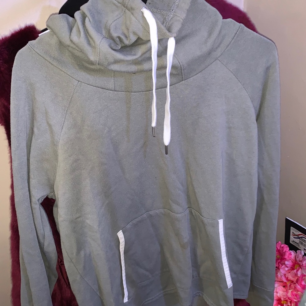 Hoodie/ turtle neck sweatshirt
